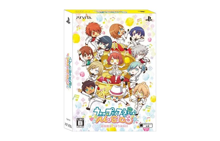 Sony Uta No Prince-Sama Music3 Ukiuki Box Playstation Vita
